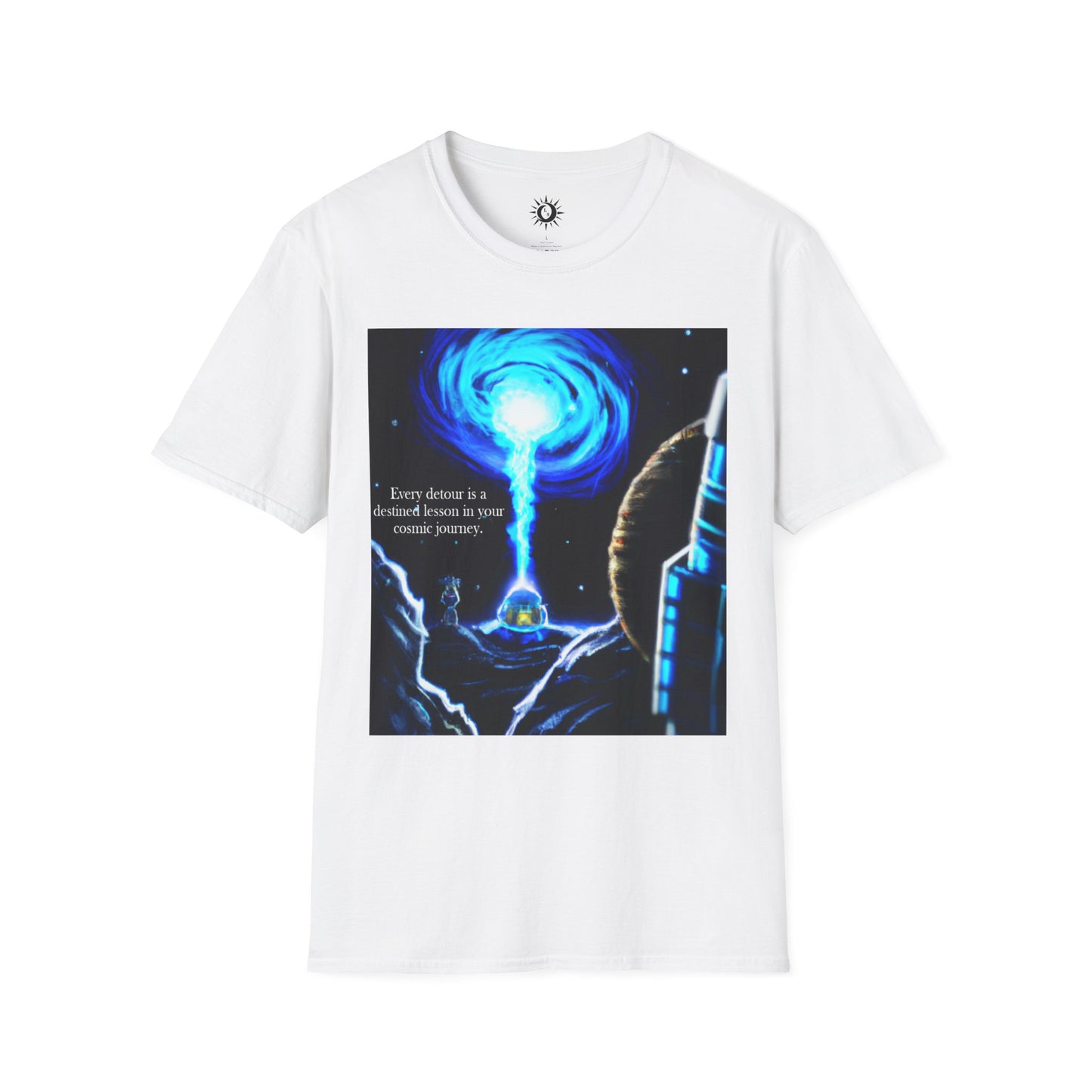 Every detour is a destined lesson Unisex Softstyle T-Shirt