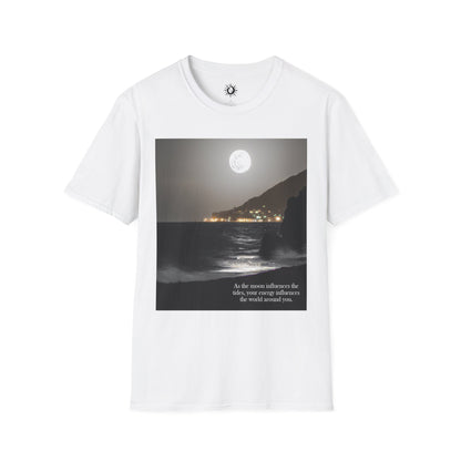 As the Moon Influences The Tides Unisex Softstyle T-Shirt