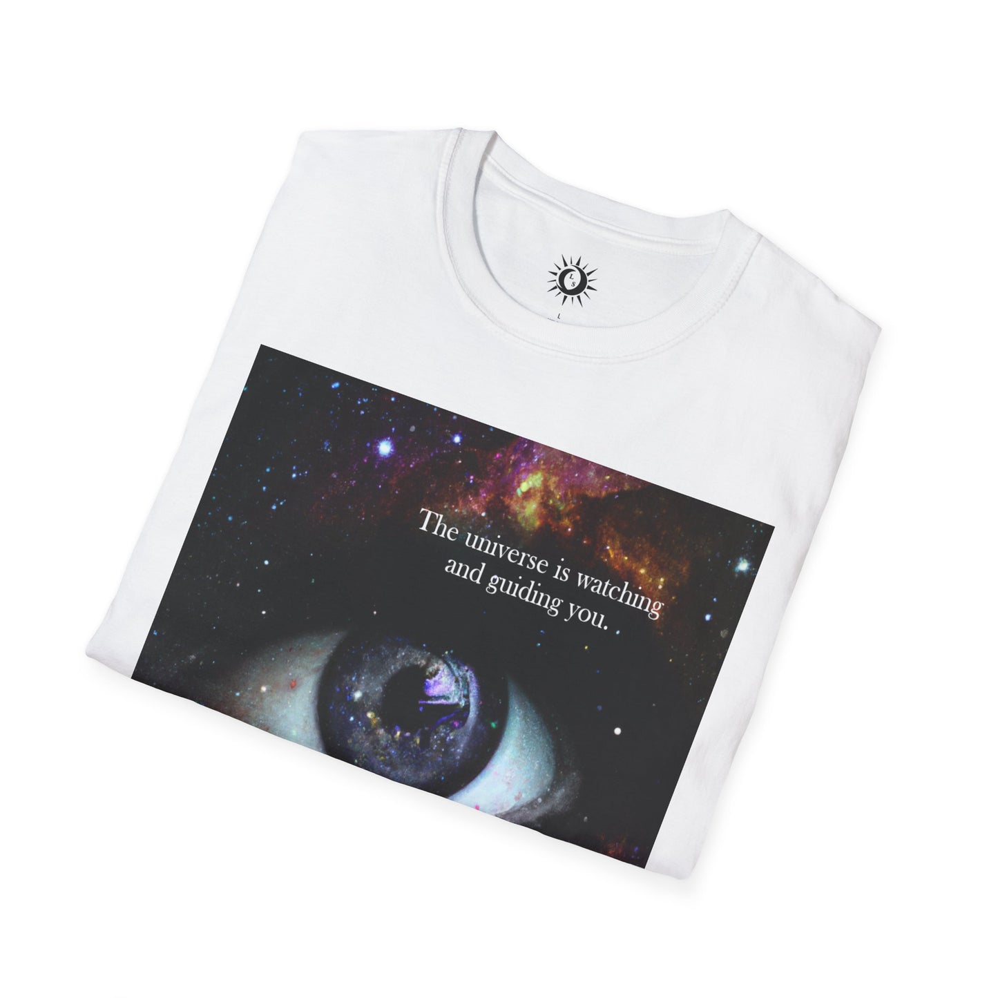 The universe is watching Unisex Softstyle T-Shirt