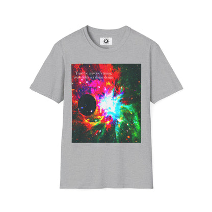 Every delay is a divine design Unisex Softstyle T-Shirt