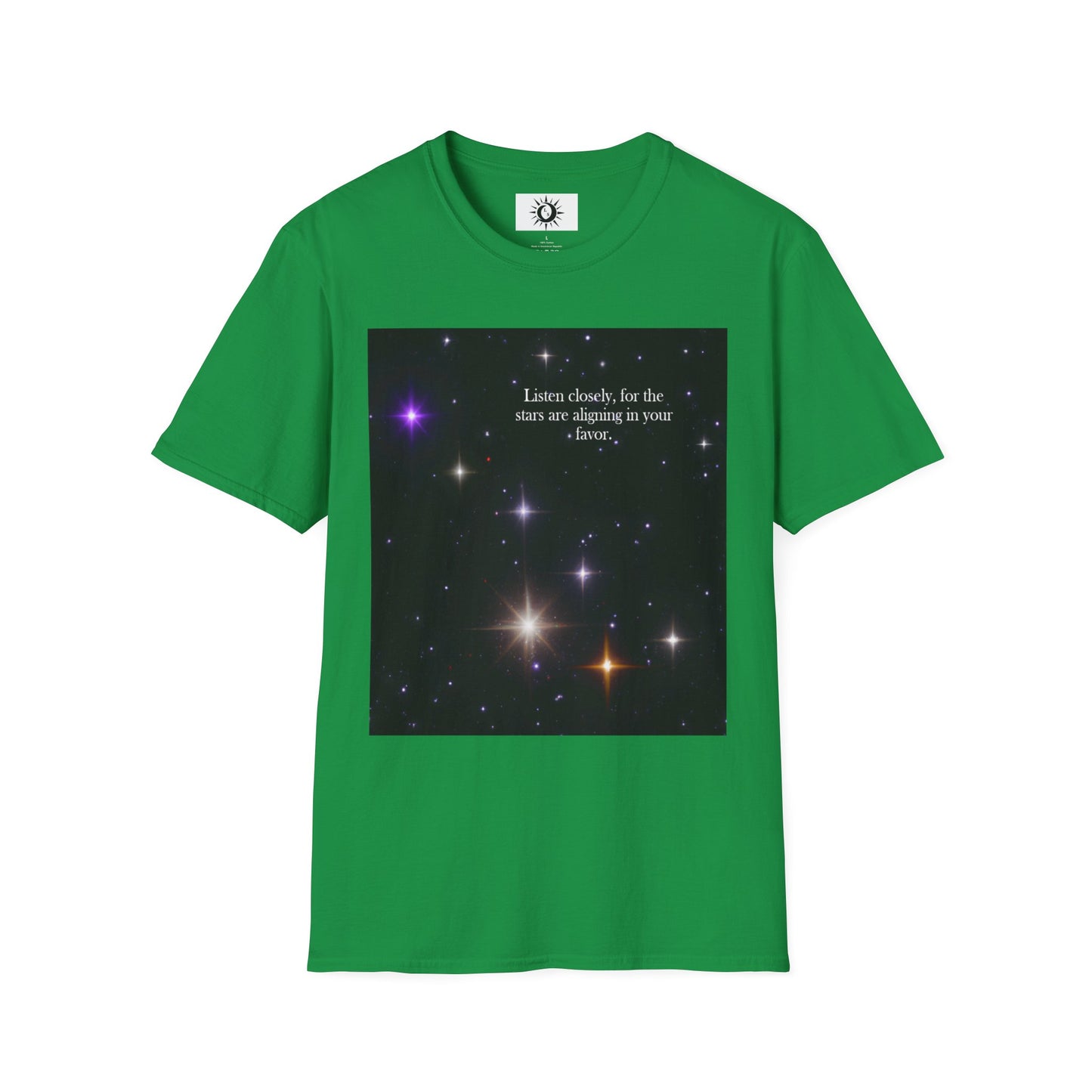 The stars are aligning in your favor Unisex Softstyle T-Shirt