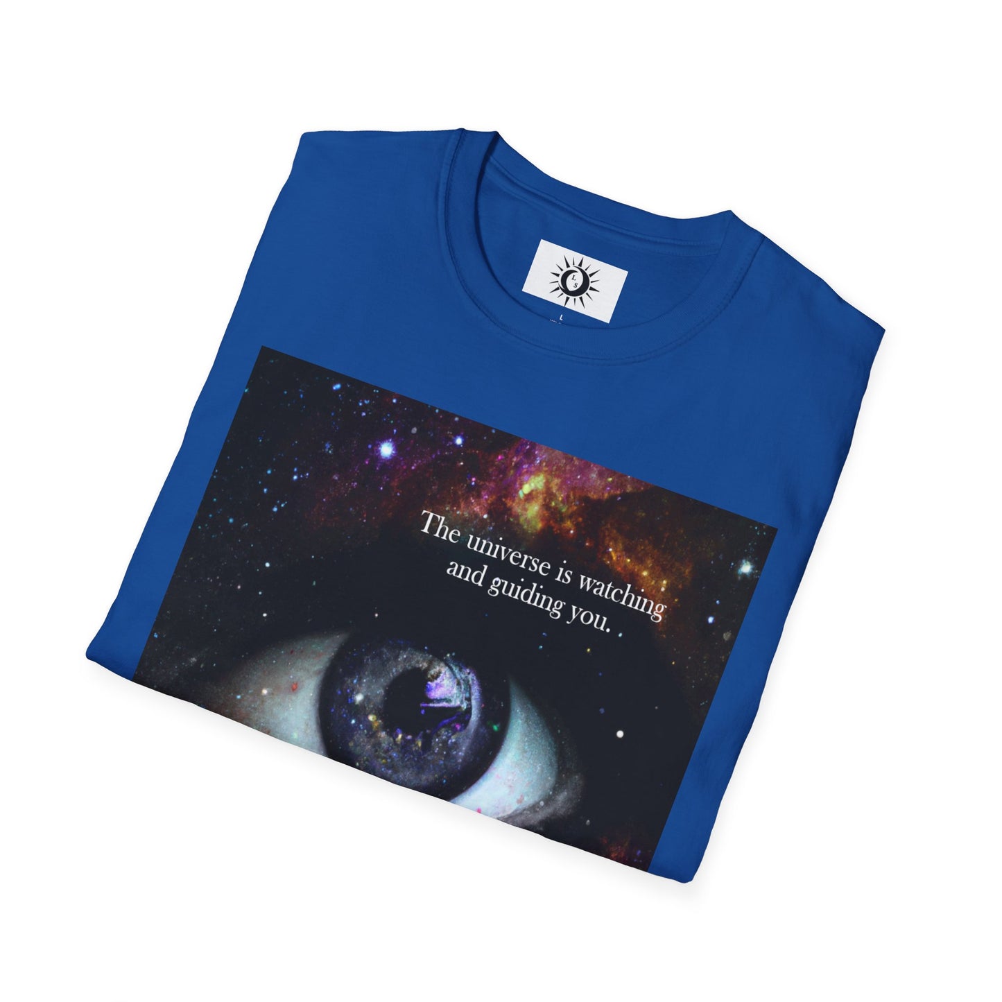 The universe is watching Unisex Softstyle T-Shirt