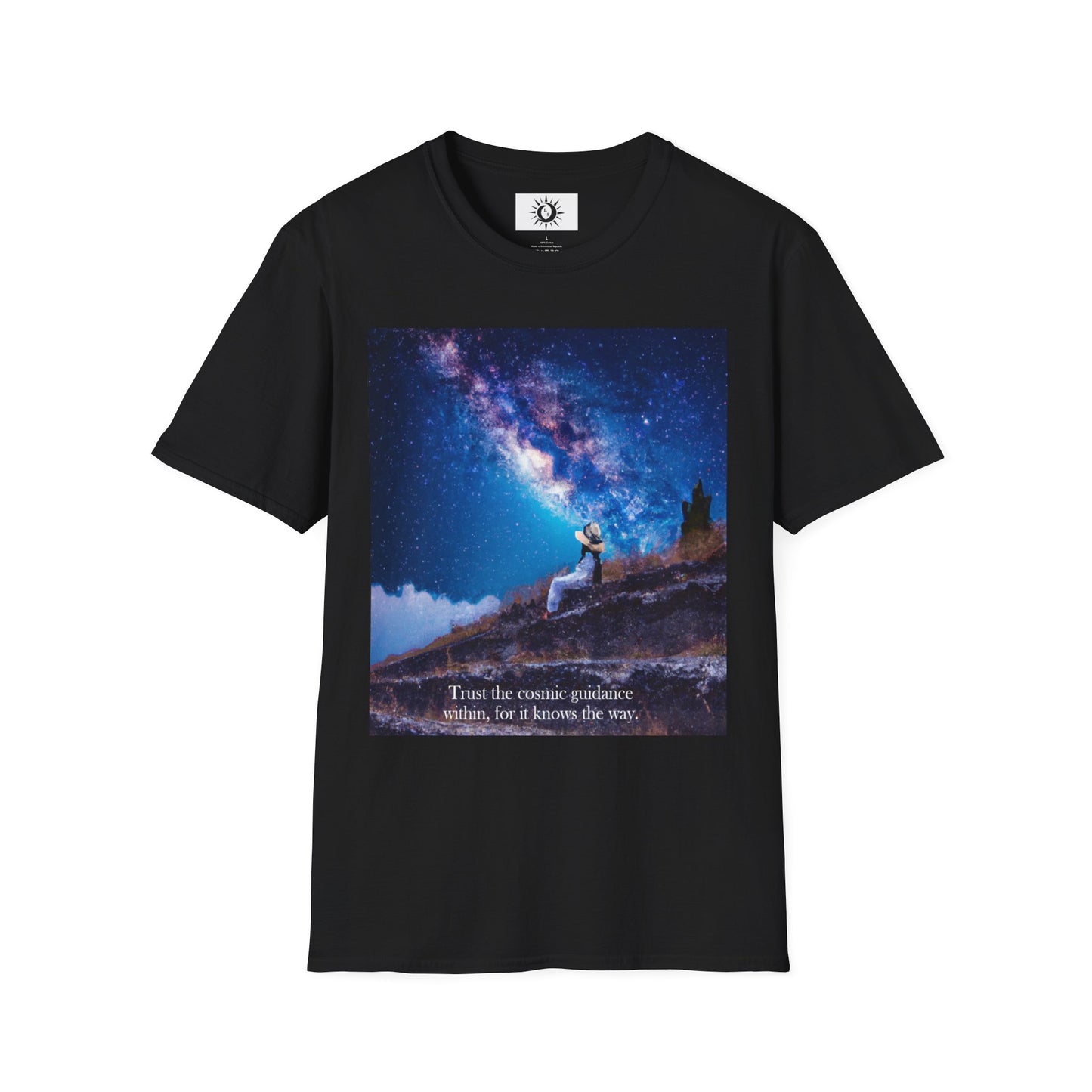 Trust the cosmic guidance Unisex Softstyle T-Shirt