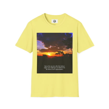 Dawn of new opportunities Unisex Softstyle T-Shirt