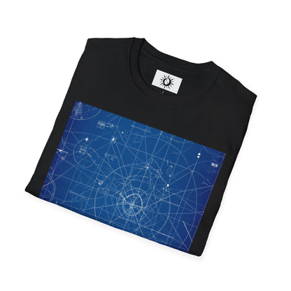 Cosmic blueprints Unisex Softstyle T-Shirt