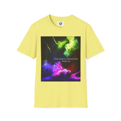 Beacon in the cosmic sea Unisex Softstyle T-Shirt