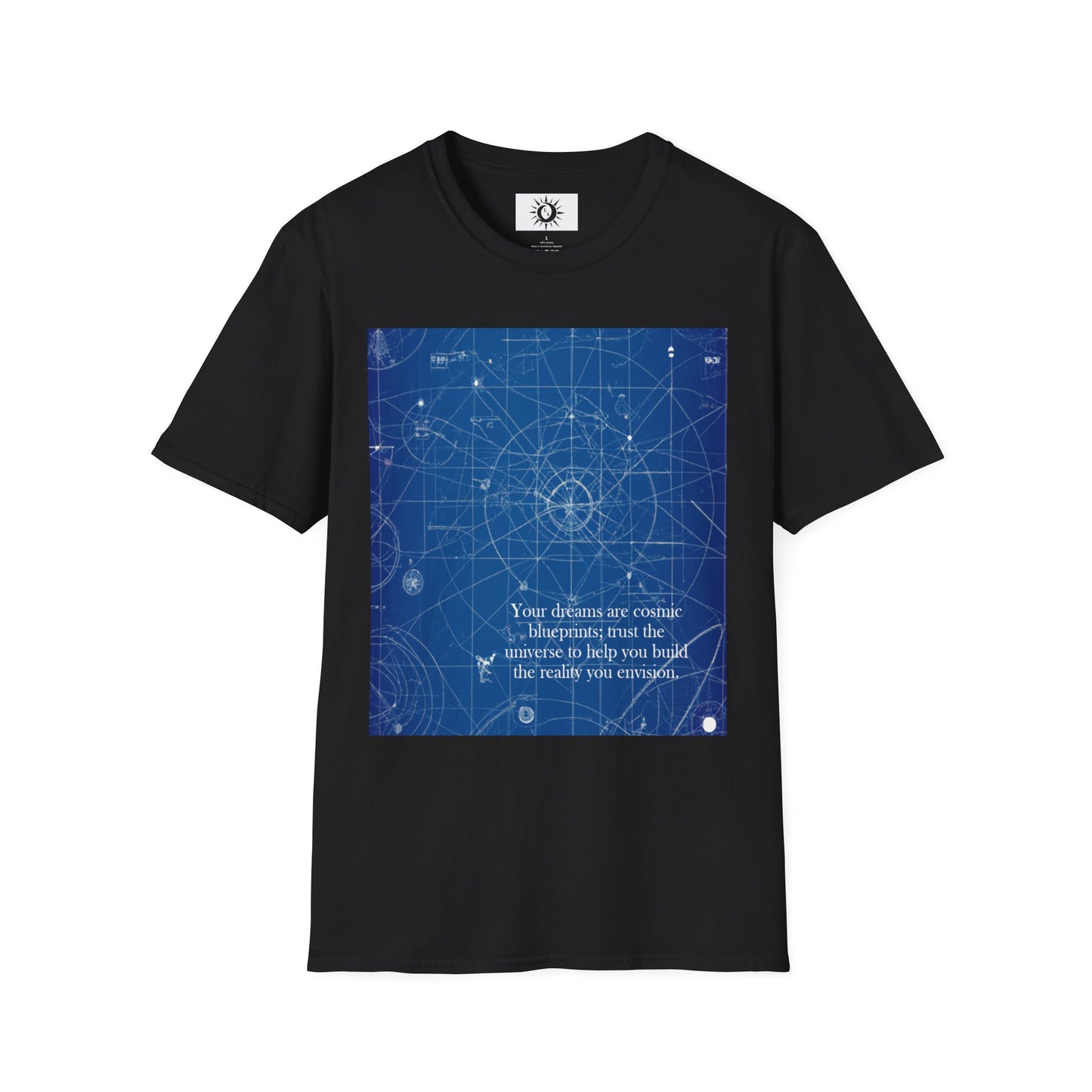 Cosmic blueprints Unisex Softstyle T-Shirt