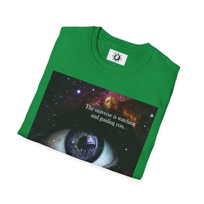 The universe is watching Unisex Softstyle T-Shirt