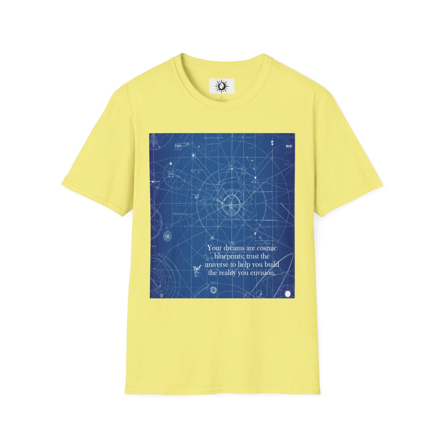 Cosmic blueprints Unisex Softstyle T-Shirt