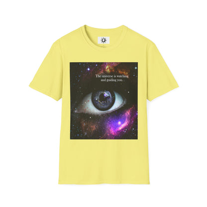 The universe is watching Unisex Softstyle T-Shirt