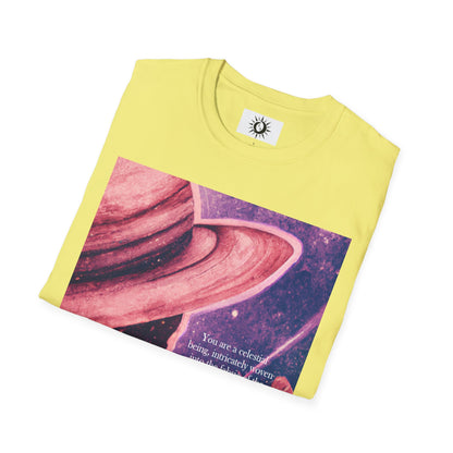 The fabric of the universe Unisex Softstyle T-Shirt