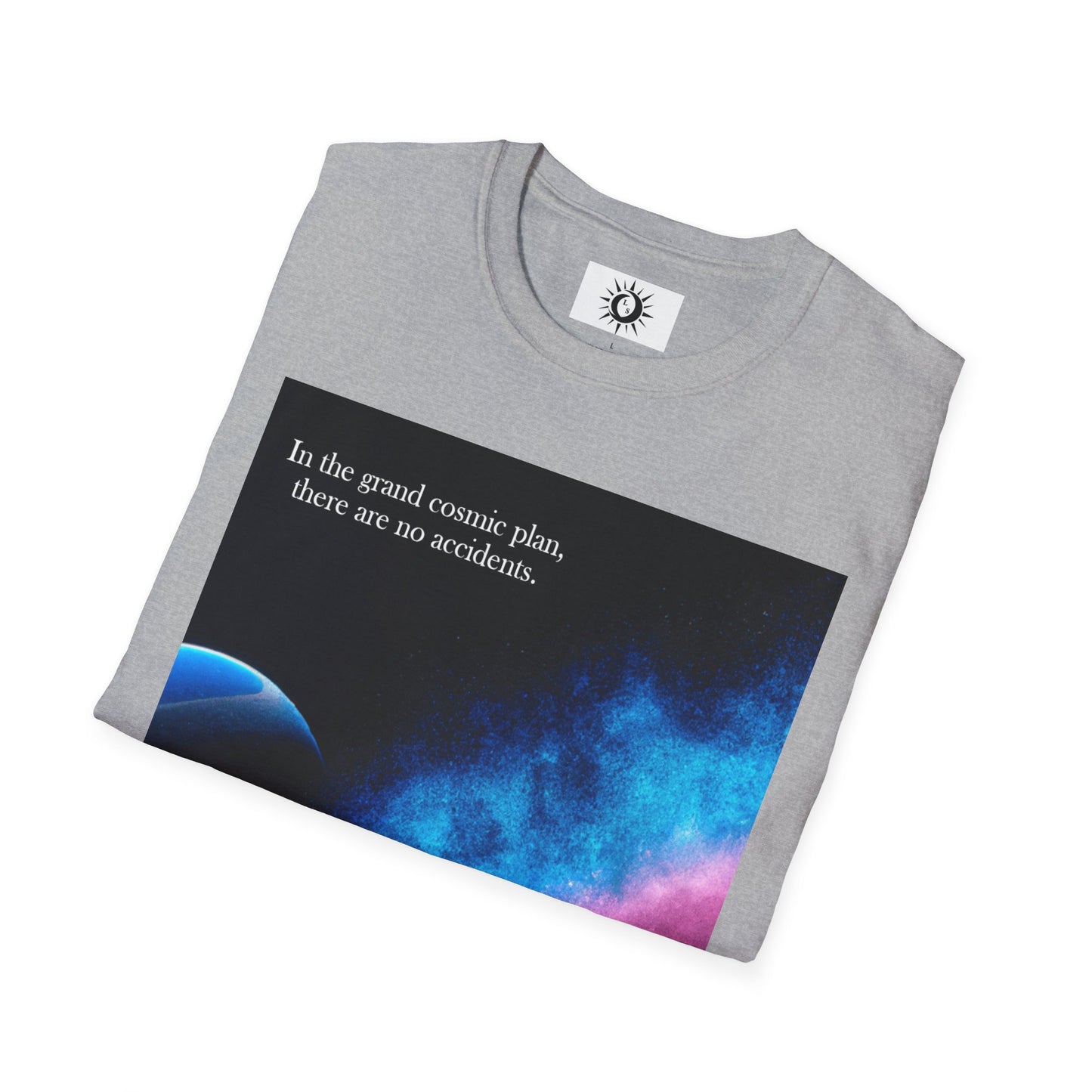 Grand cosmic plan Unisex Softstyle T-Shirt