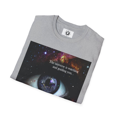 The universe is watching Unisex Softstyle T-Shirt