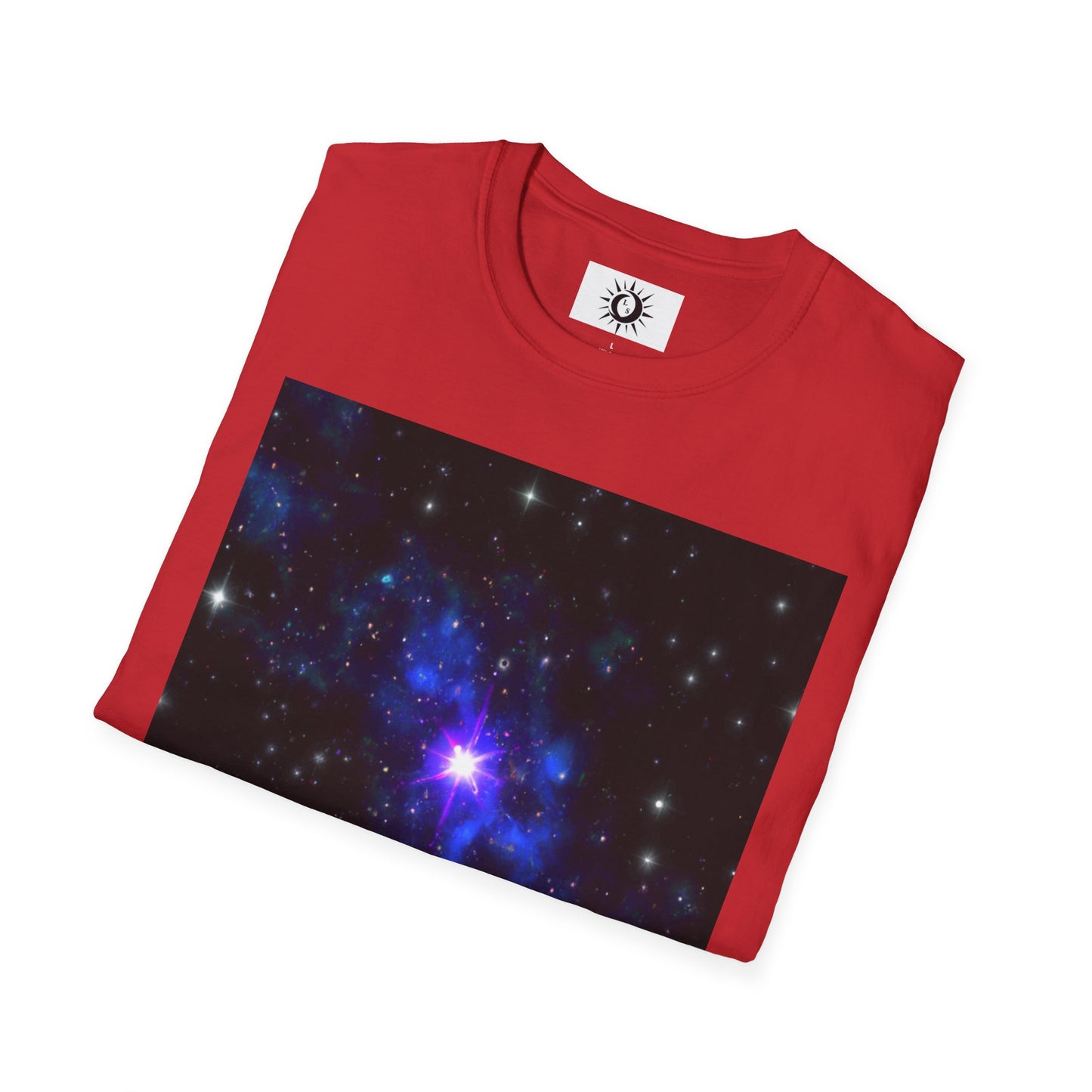 Stars can't shine without darkness Unisex Softstyle T-Shirt