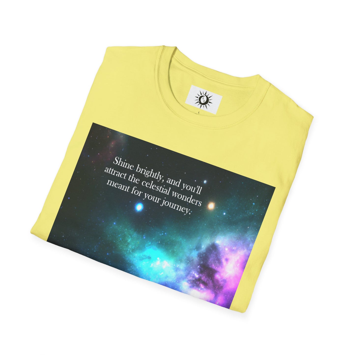 Shine brightly Unisex Softstyle T-Shirt