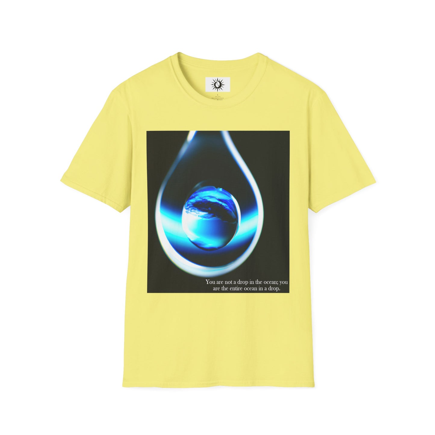 Ocean in a drop Unisex Softstyle T-Shirt