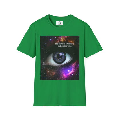 The universe is watching Unisex Softstyle T-Shirt