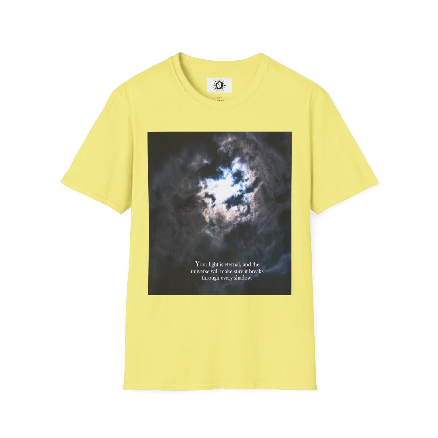 Your light is eternal Unisex Softstyle T-Shirt