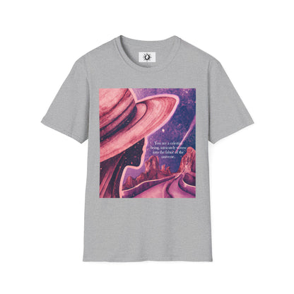 The fabric of the universe Unisex Softstyle T-Shirt