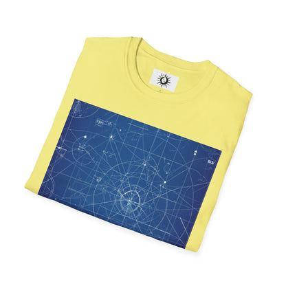 Cosmic blueprints Unisex Softstyle T-Shirt