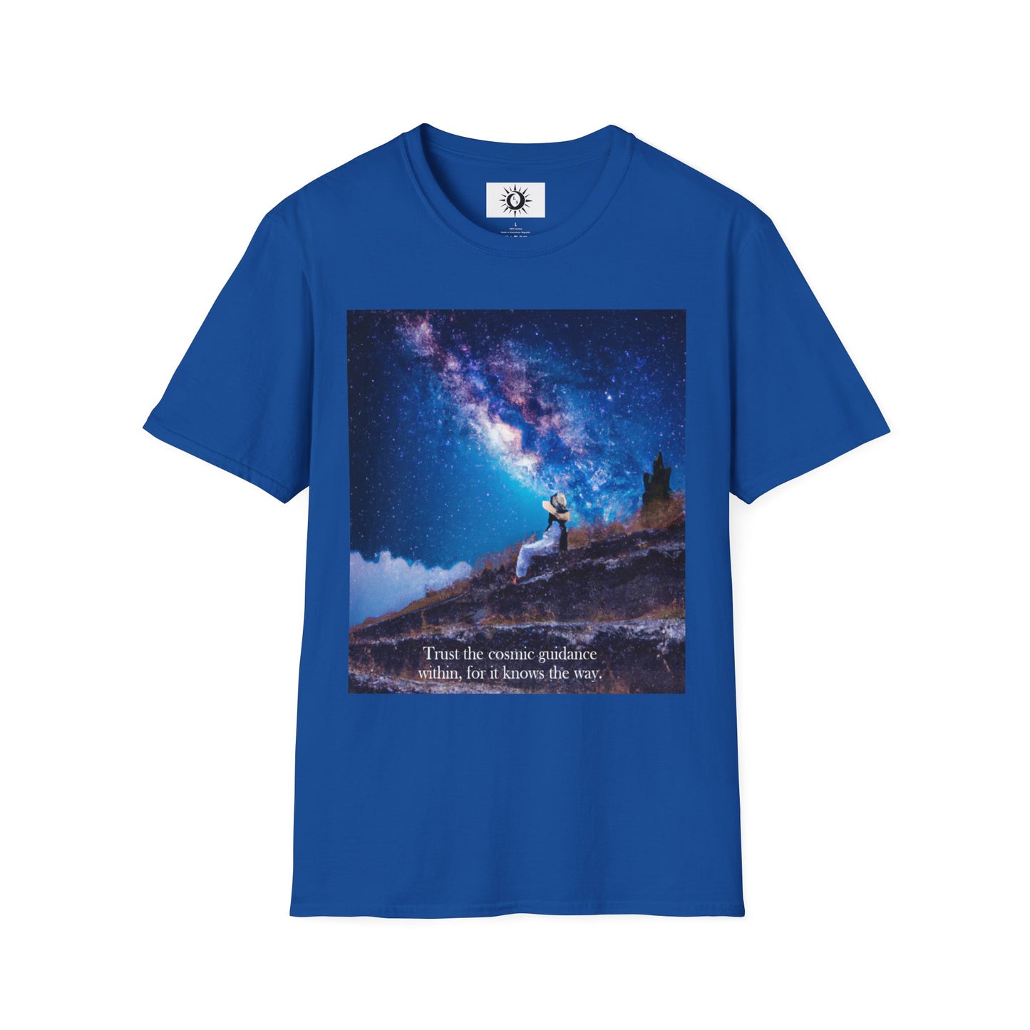 Trust the cosmic guidance Unisex Softstyle T-Shirt