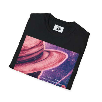 The fabric of the universe Unisex Softstyle T-Shirt