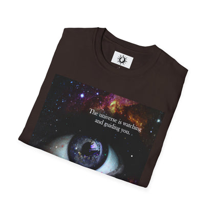 The universe is watching Unisex Softstyle T-Shirt