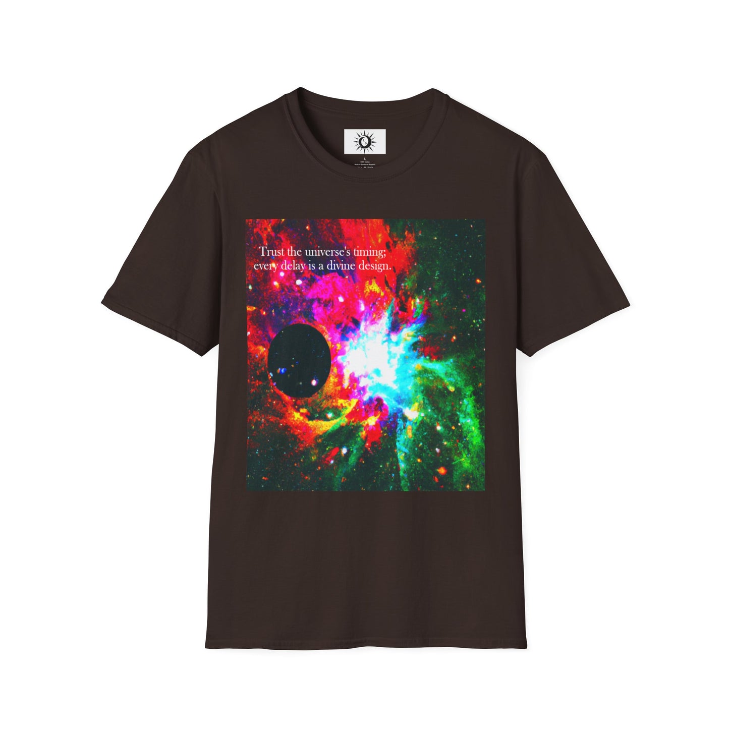 Every delay is a divine design Unisex Softstyle T-Shirt