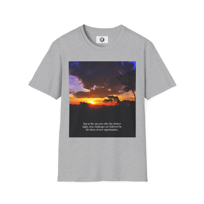 Dawn of new opportunities Unisex Softstyle T-Shirt