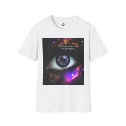 The universe is watching Unisex Softstyle T-Shirt