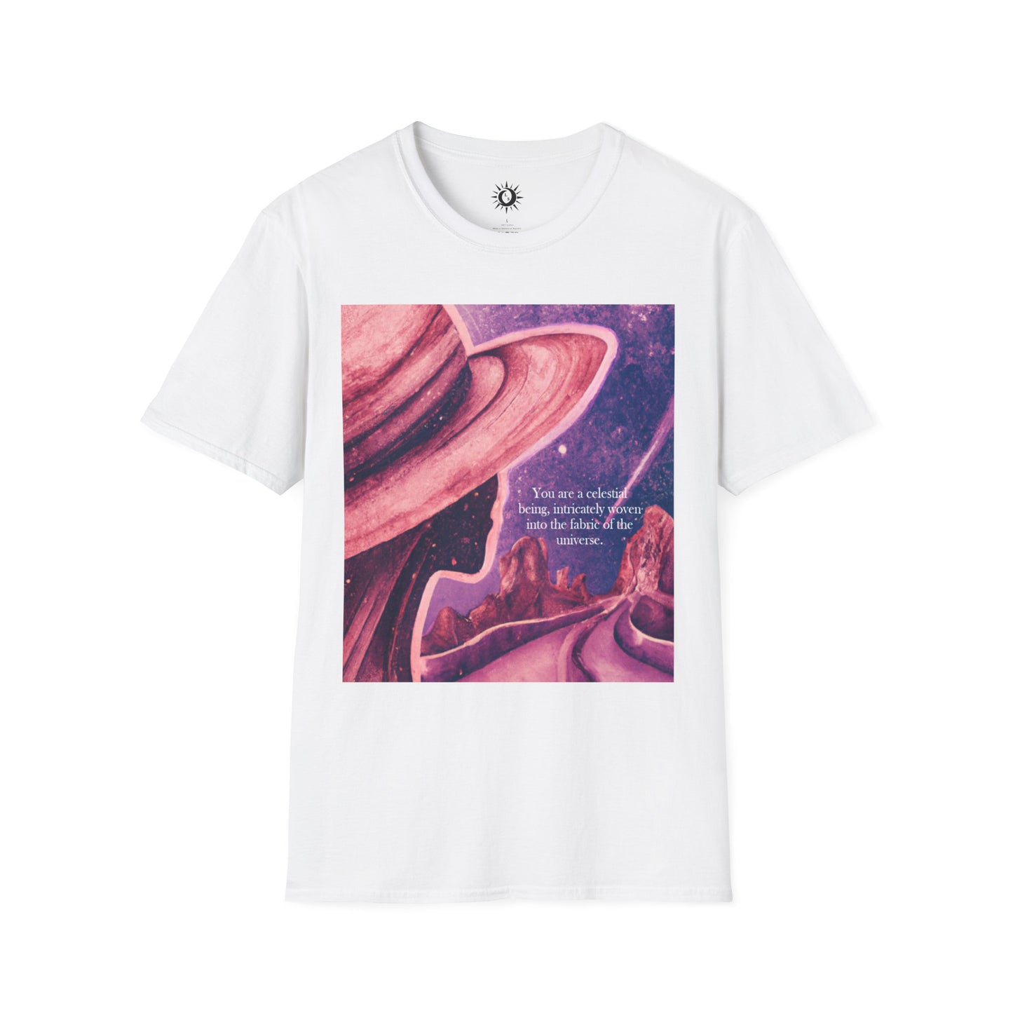 The fabric of the universe Unisex Softstyle T-Shirt