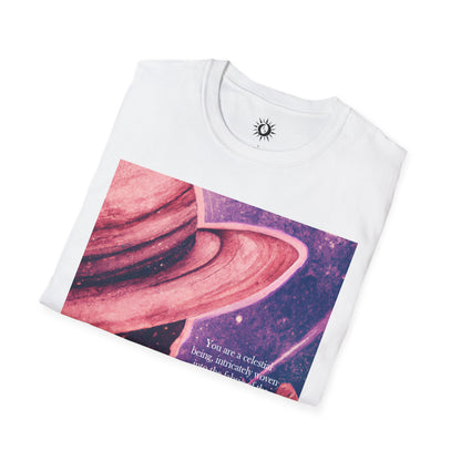 The fabric of the universe Unisex Softstyle T-Shirt