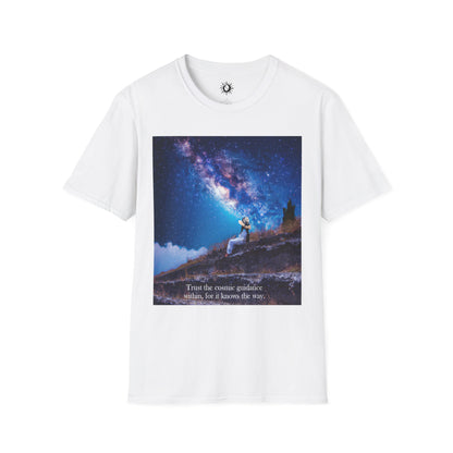 Trust the cosmic guidance Unisex Softstyle T-Shirt