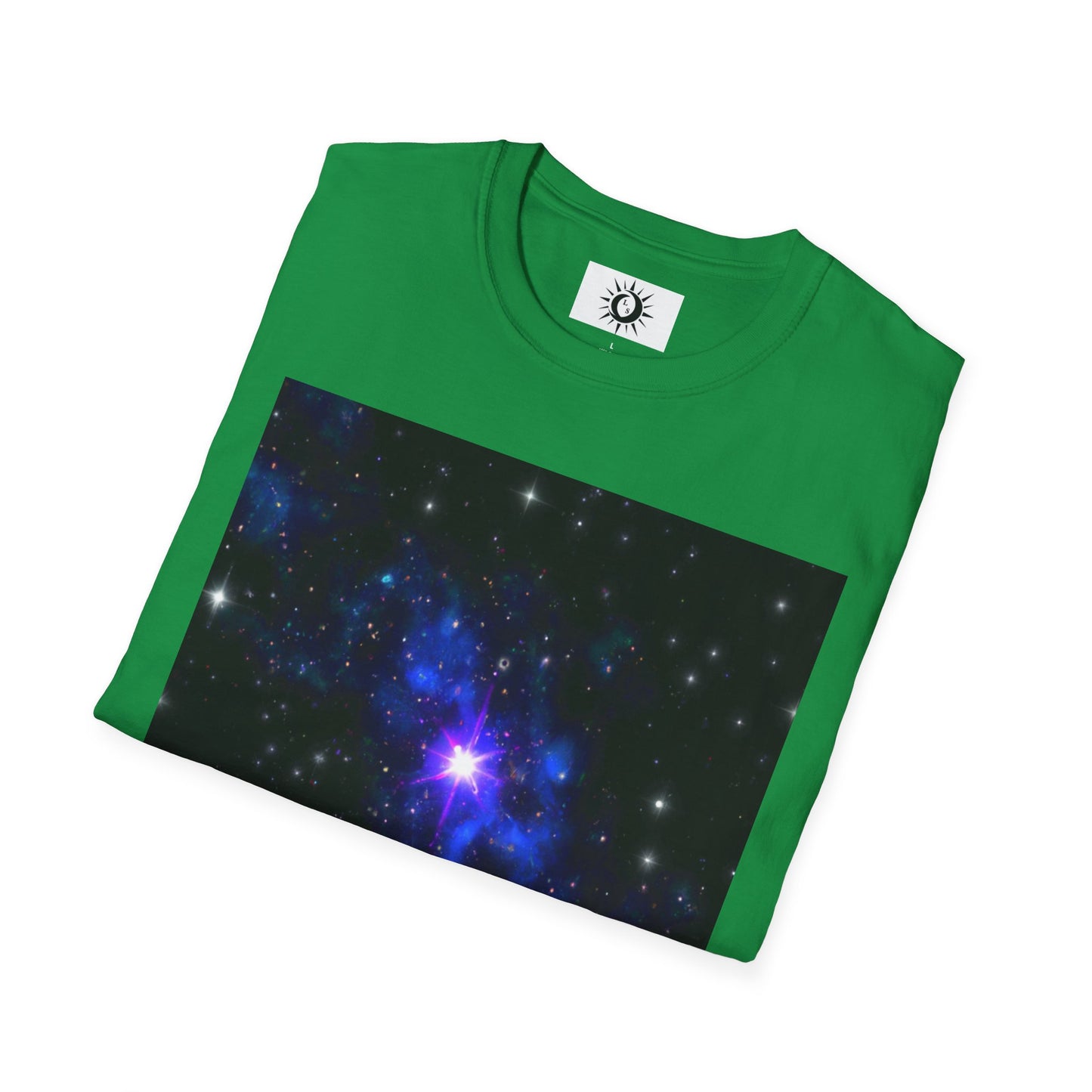 Stars can't shine without darkness Unisex Softstyle T-Shirt