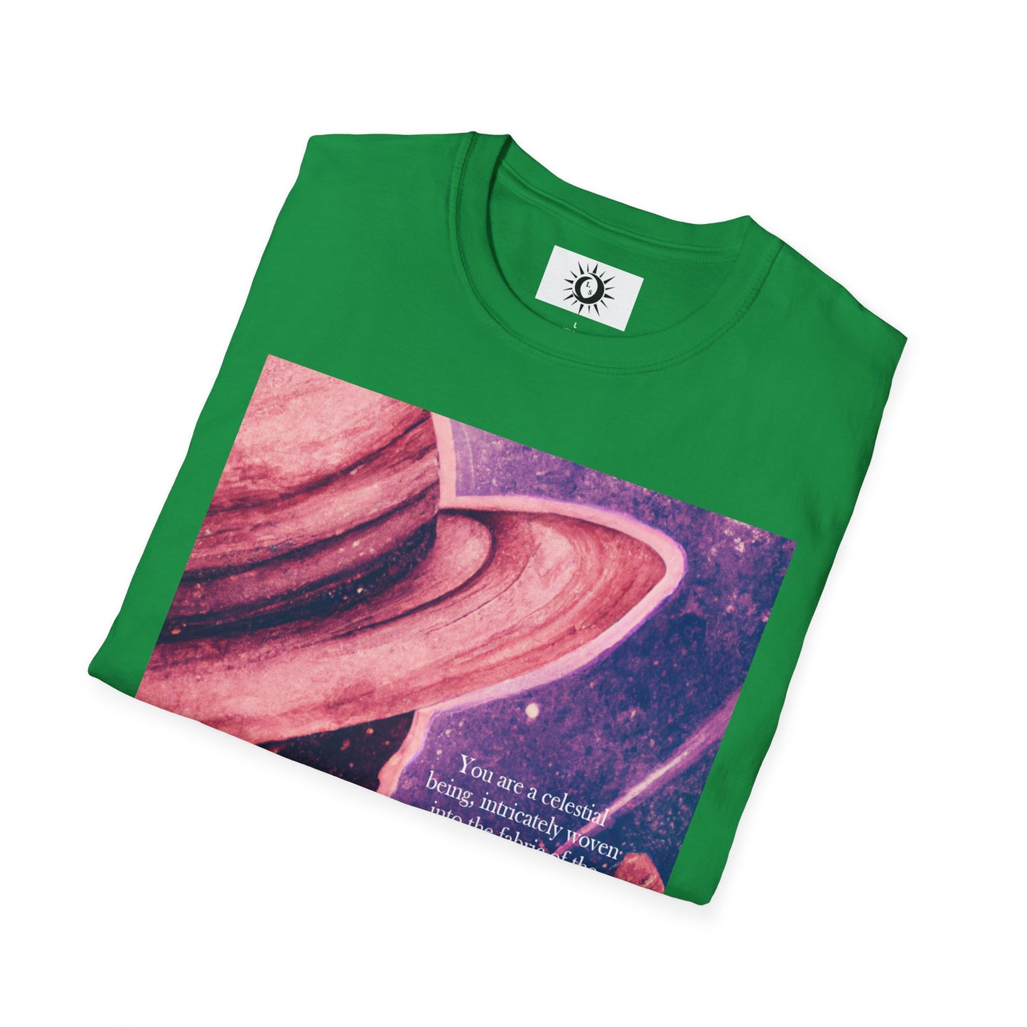 The fabric of the universe Unisex Softstyle T-Shirt