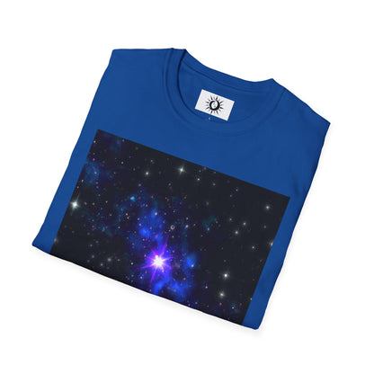 Stars can't shine without darkness Unisex Softstyle T-Shirt