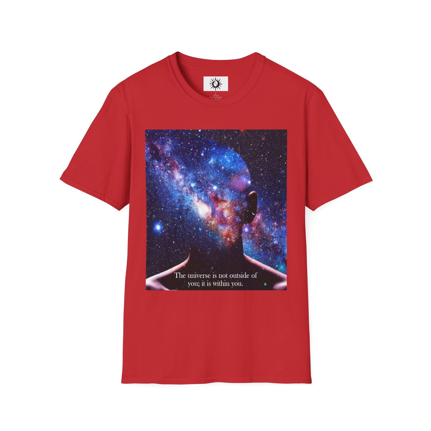 The universe is not outside of you; it is within you Unisex Softstyle T-Shirt