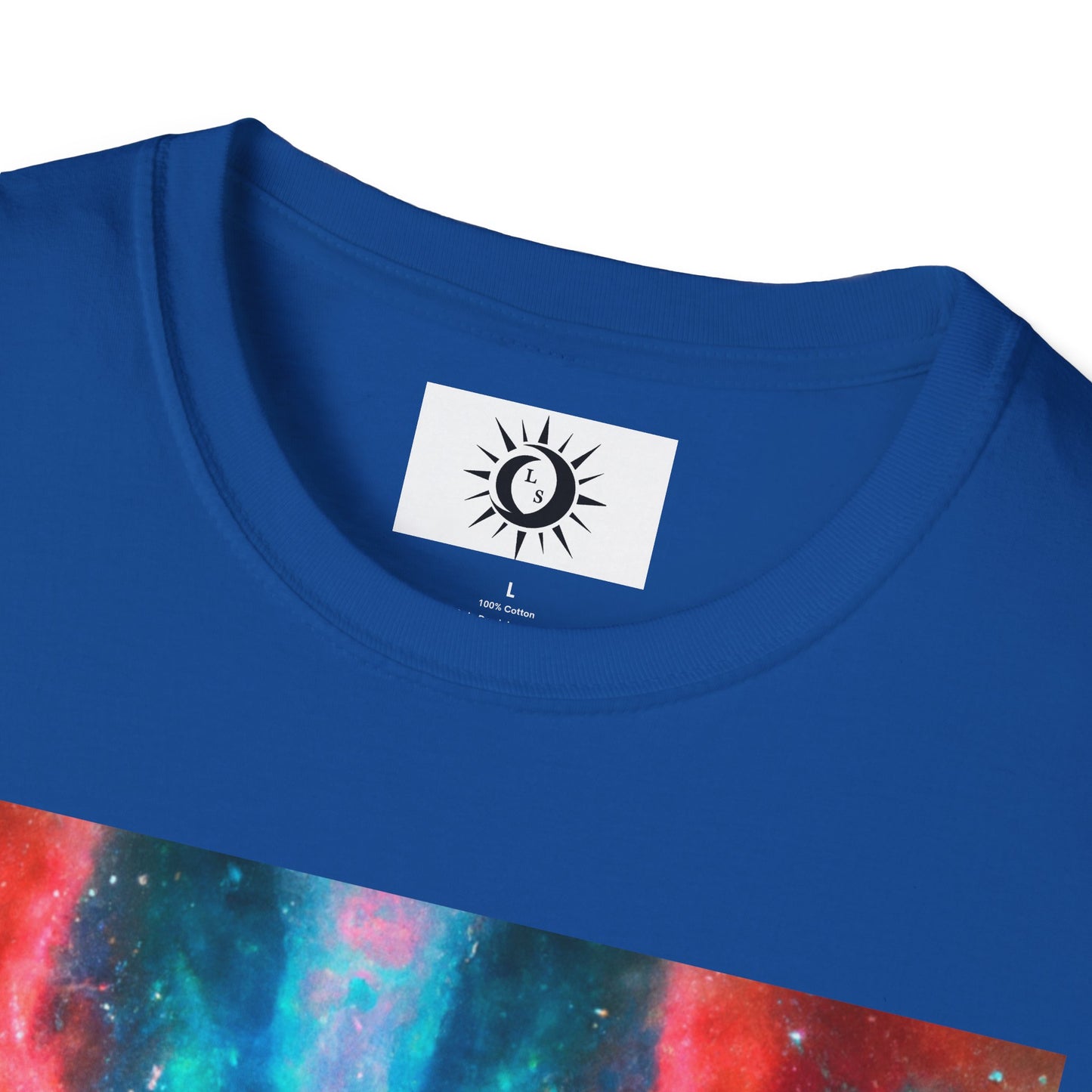 Your thoughts are cosmic vibrations Unisex Softstyle T-Shirt