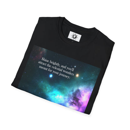 Shine brightly Unisex Softstyle T-Shirt