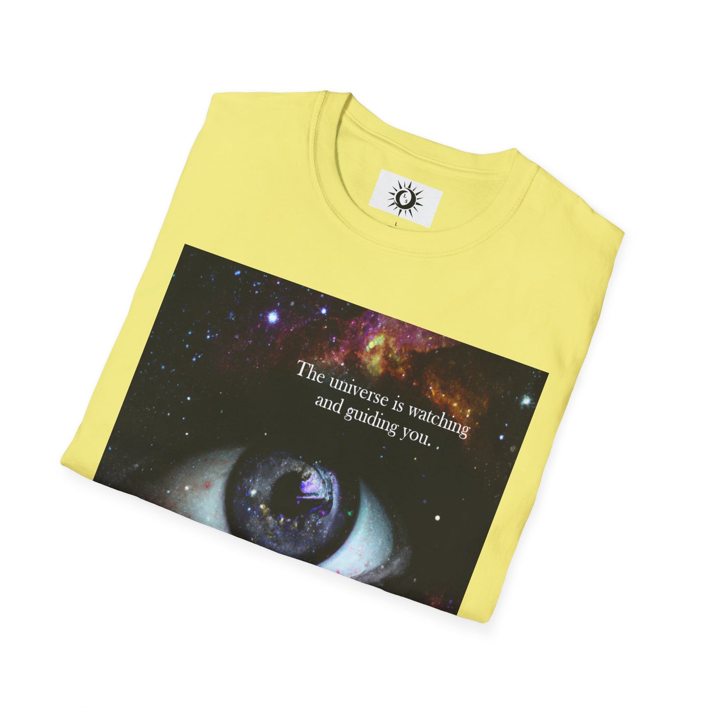 The universe is watching Unisex Softstyle T-Shirt