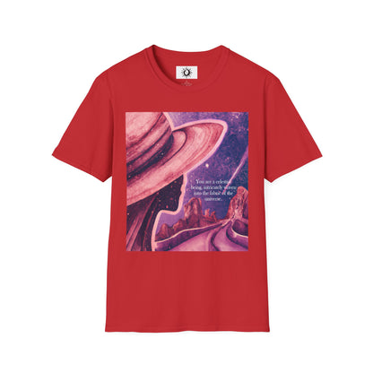 The fabric of the universe Unisex Softstyle T-Shirt