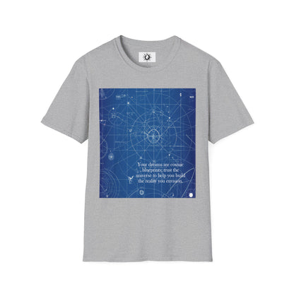 Cosmic blueprints Unisex Softstyle T-Shirt