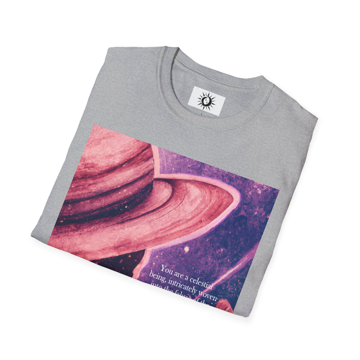 The fabric of the universe Unisex Softstyle T-Shirt