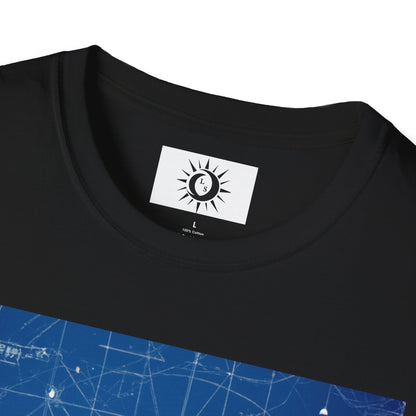 Cosmic blueprints Unisex Softstyle T-Shirt