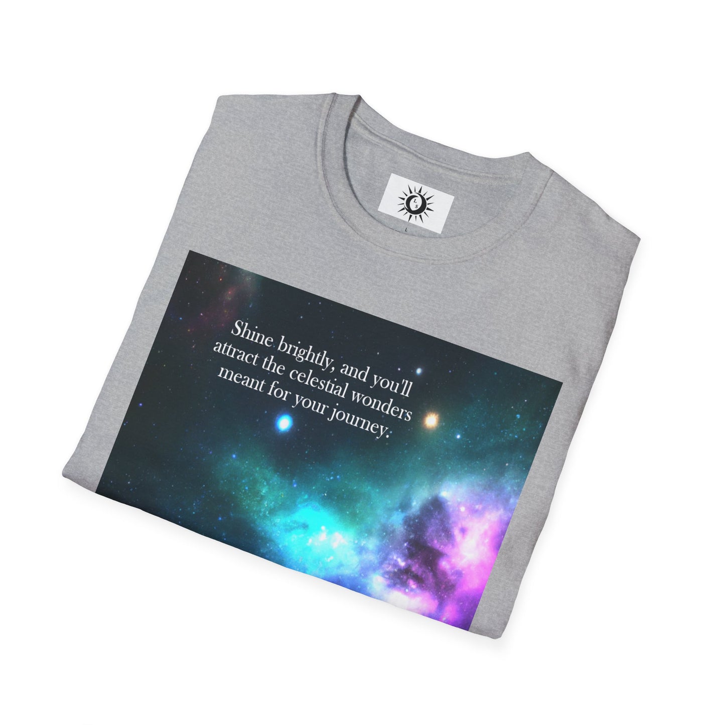 Shine brightly Unisex Softstyle T-Shirt