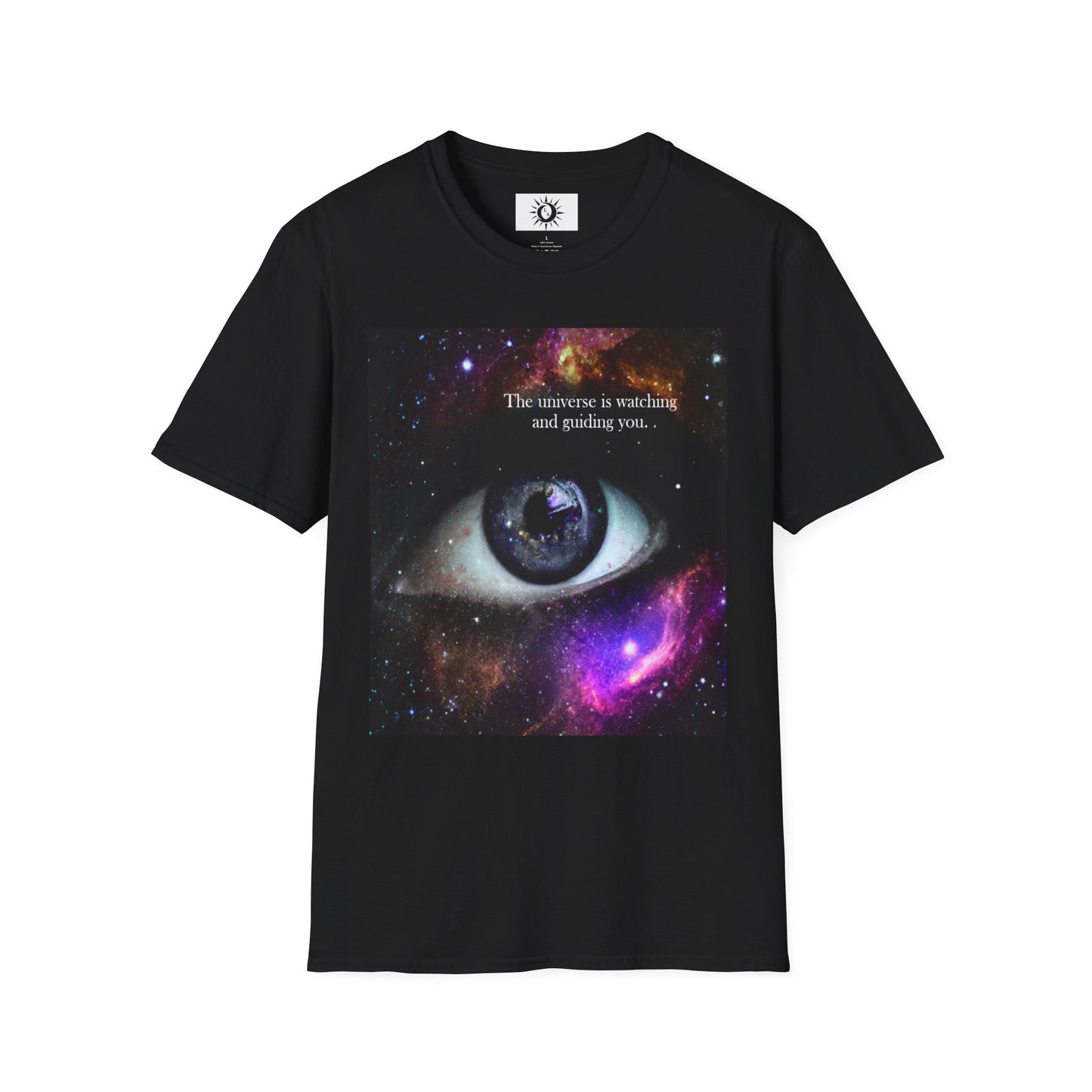 The universe is watching Unisex Softstyle T-Shirt