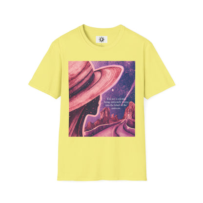 The fabric of the universe Unisex Softstyle T-Shirt