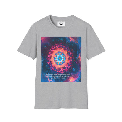 Be mindful of the vibrations you emit Unisex Softstyle T-Shirt