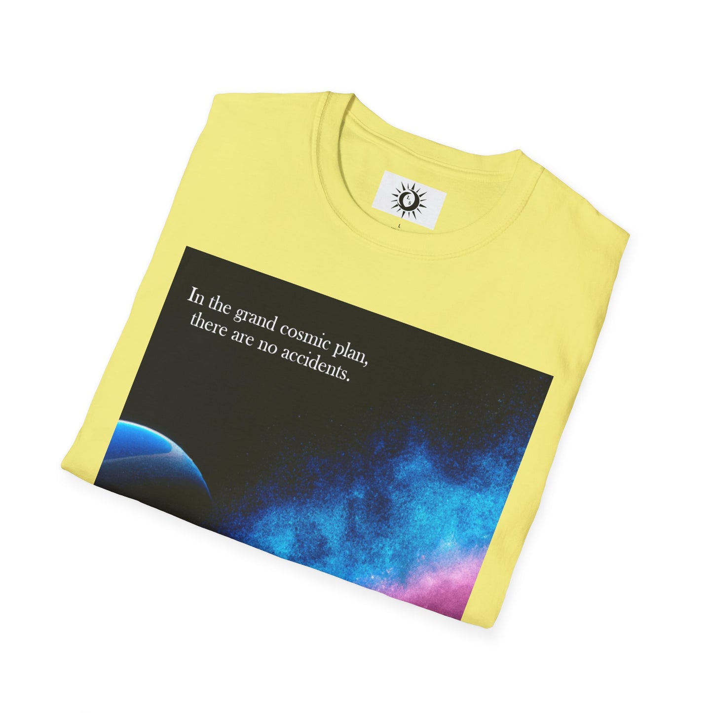 Grand cosmic plan Unisex Softstyle T-Shirt