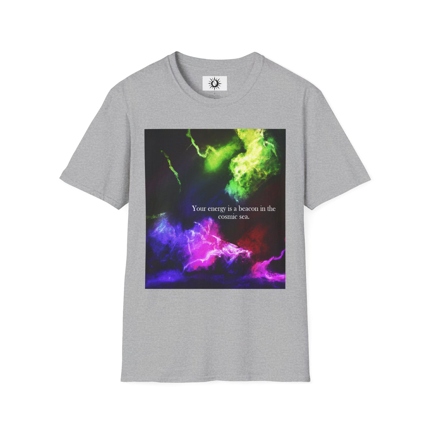 Beacon in the cosmic sea Unisex Softstyle T-Shirt